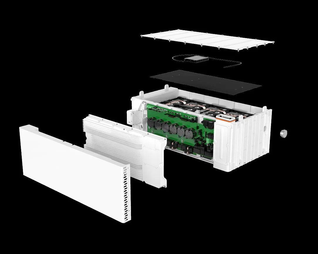 Technische opbouw van een ATMOCE M-ELV BattBank-pack